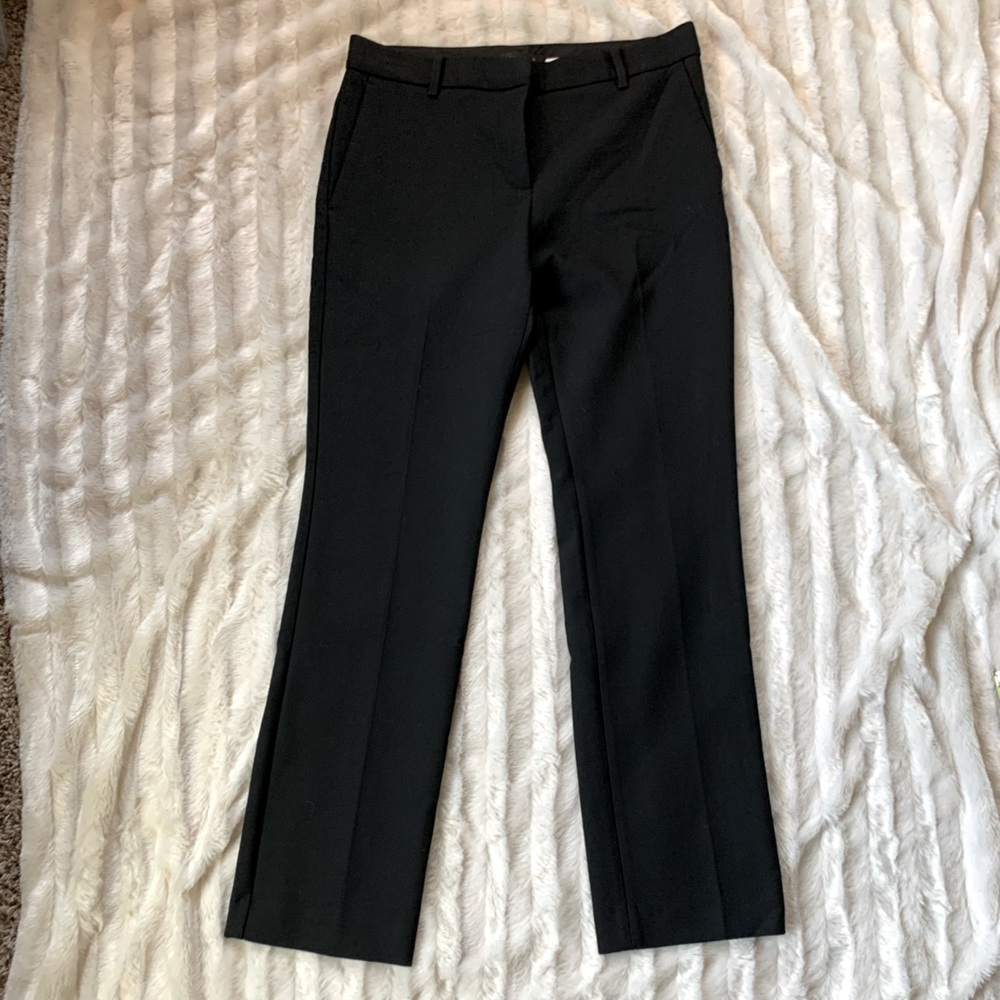 EUC, Ann Taylor Straight Leg Black Trouser, size 6